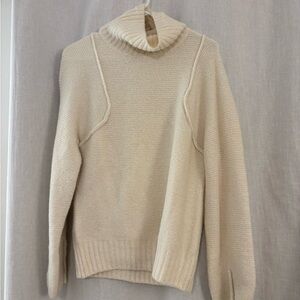 Cozy Cream Turtleneck Sweater